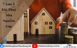 7 lưu ý khi thuê nhà nguyên căn