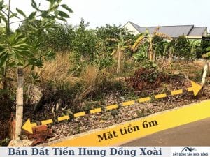 Bán đất Tiến Hưng Đồng Xoài
