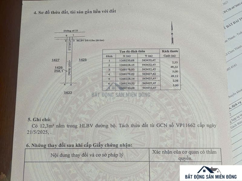Đầu tư đất đã có sổ đỏ rõ ràng là an toàn nhất đất nền Đồng Phú Bình Phước