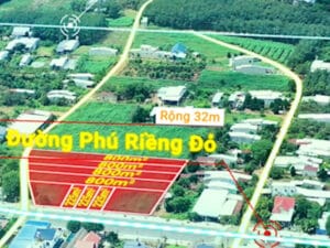 Khu dân cư xung quanh lô đất 5x47m tại khu bán đất Tân Phú Đồng Phú Bình Phước