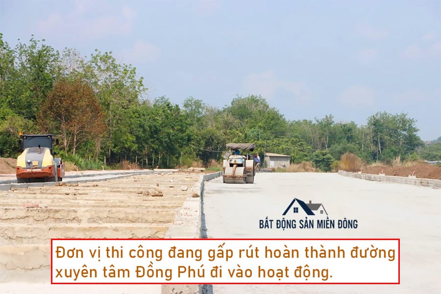 Đường Xuyên Tâm Đồng Phú: Tâm Điểm Đầu Tư 2026 & Báo Giá Mới Nhất Thi công đường xuyên tâm Đồng Phú