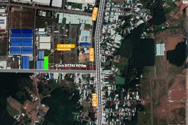 bán đất nền Tân Phú Đồng Phú cách đường DT741 chỉ 500m