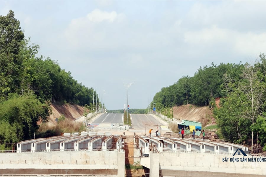 Cầu Suối Rạt chính thức thông xe năm 2026, kết nối trực tiếp Bình Phước với Bình Dương.